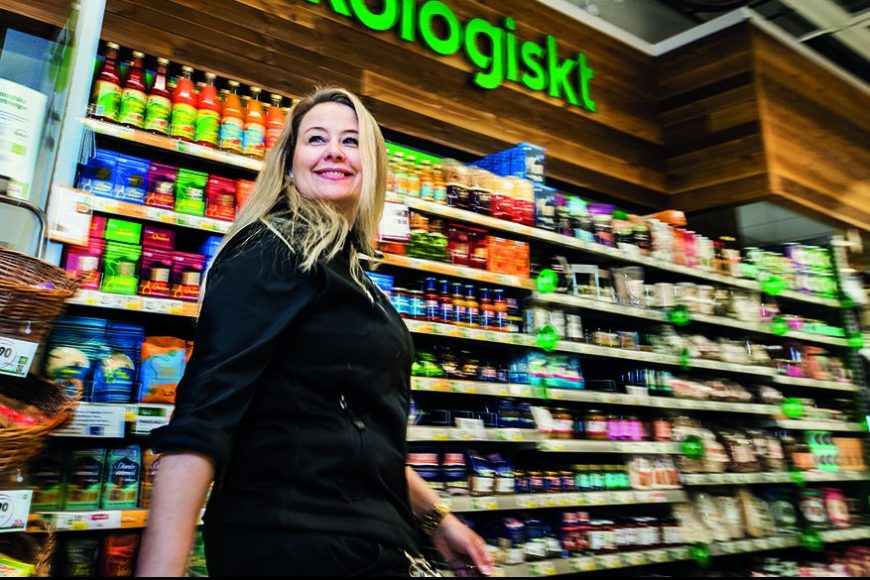 Anna Nordell, medarbetare på Ica Kvantum i Larsberg.
