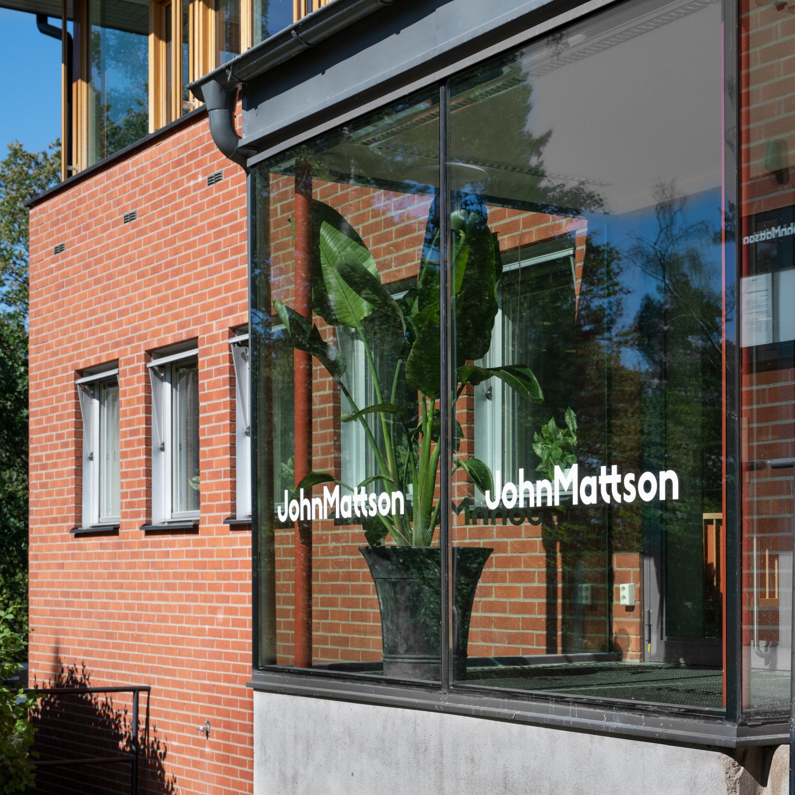 John Mattsons kontor sett utifrån.